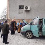 У Старому Самборі освятили автомобіль для військових «Азову»