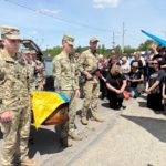 У Старому Самборі провели в останню путь Героя Анатолія Волошанського